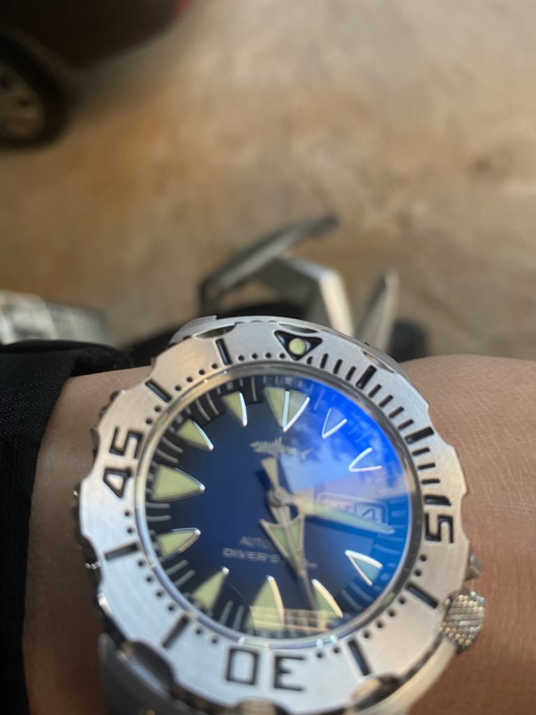 Heimdallr Blue Wrist Shot