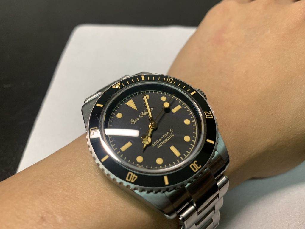 San Martin Diver Wrist Shot