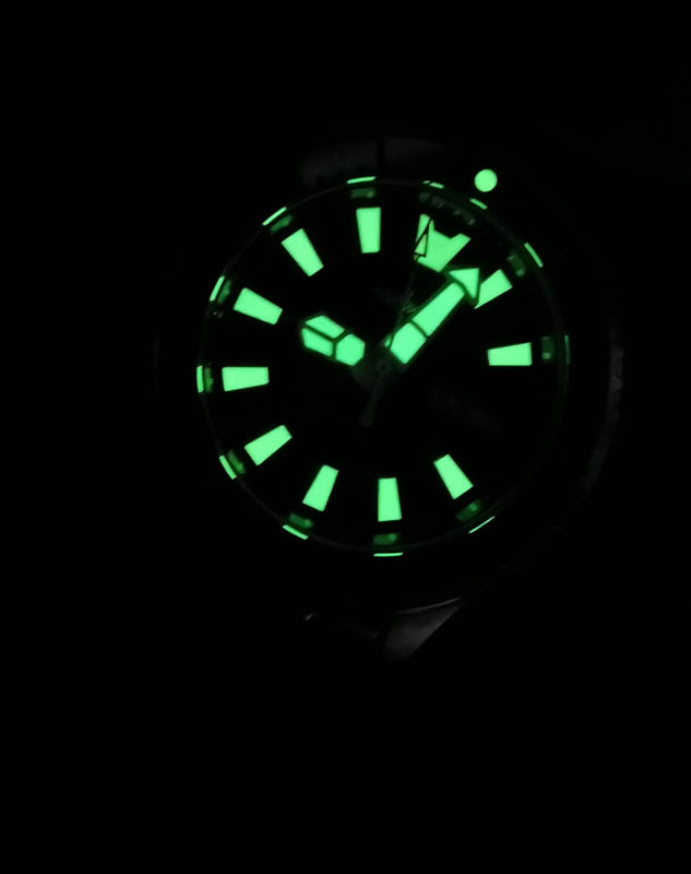 Heimdallr Diver 200 Dial Lume