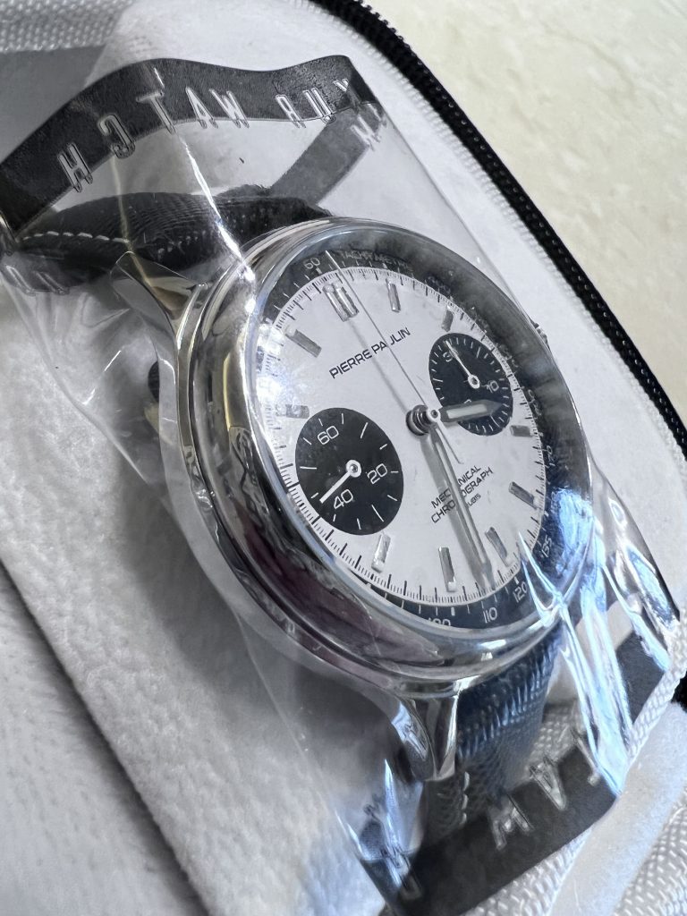 Merkur Pierre Paulin Stainless Steel Case