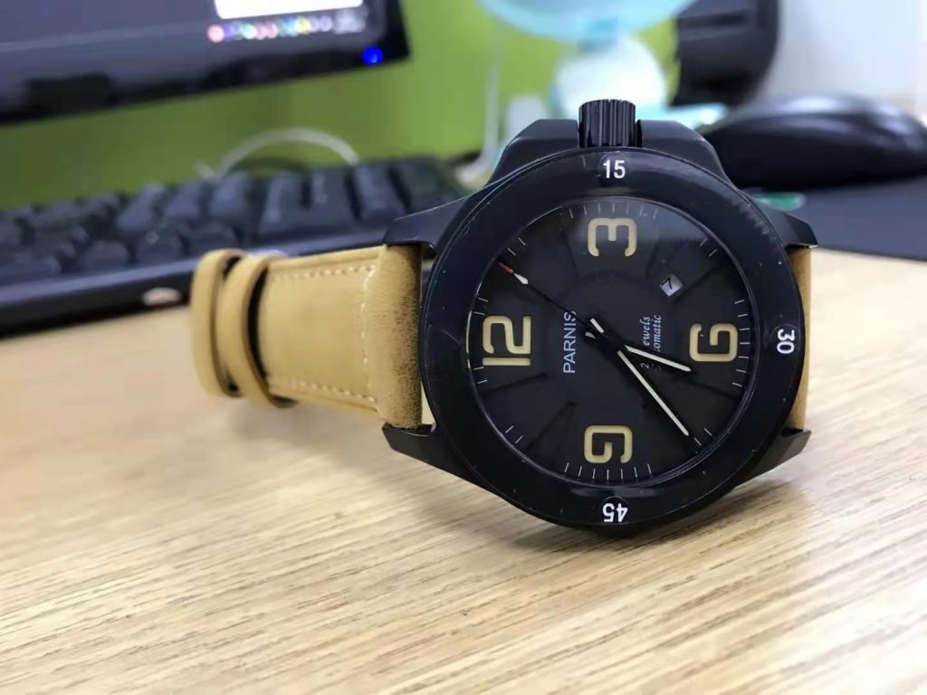 Parnis Military 47mm on Desk