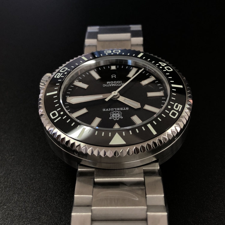 Steeldive 100m Black Dial