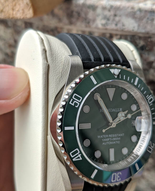 Heimdallr Green Sub Bezel