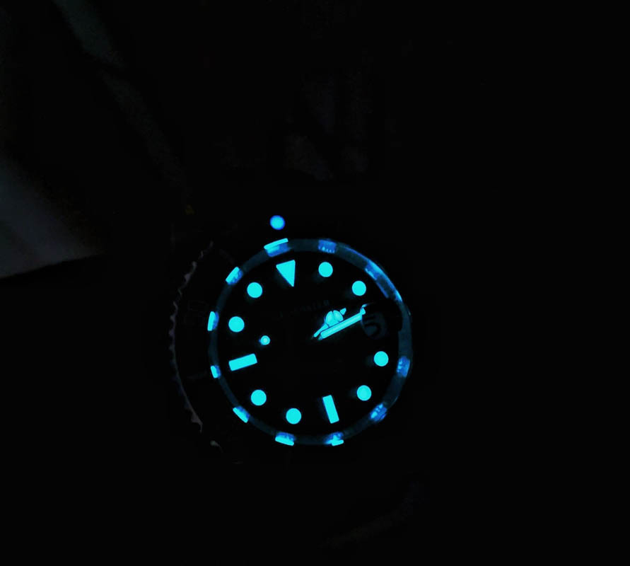 Heimdallr Green Sub Dial Lume