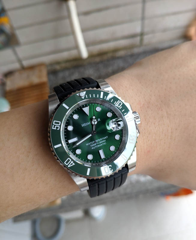 Heimdallr Green Sub Wrist Shot