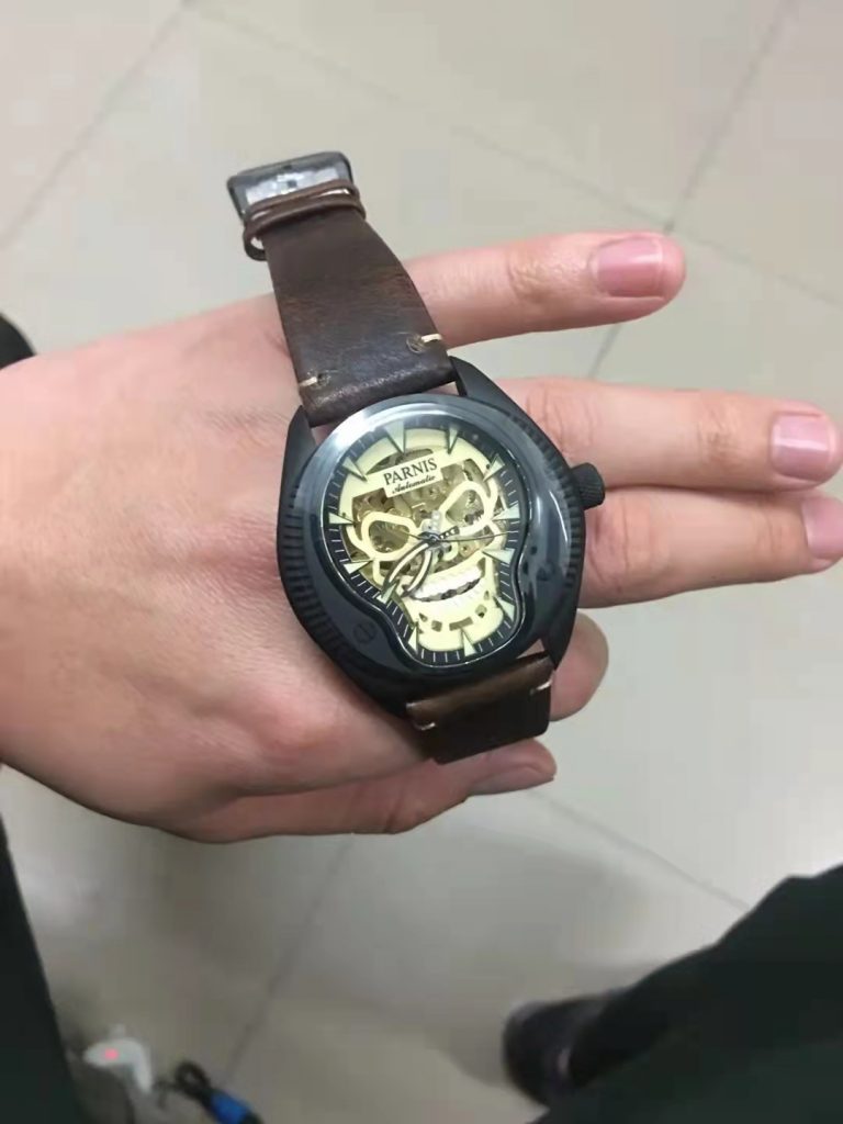 Parnis Skull Black