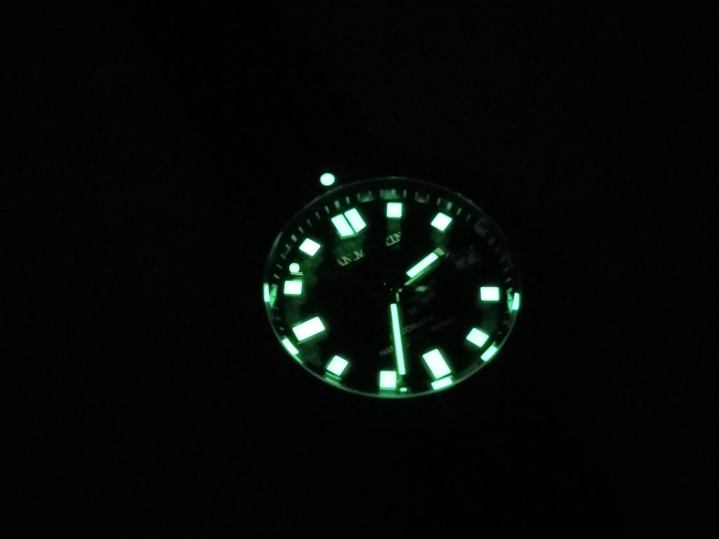 San Martin Diver Dial Lume