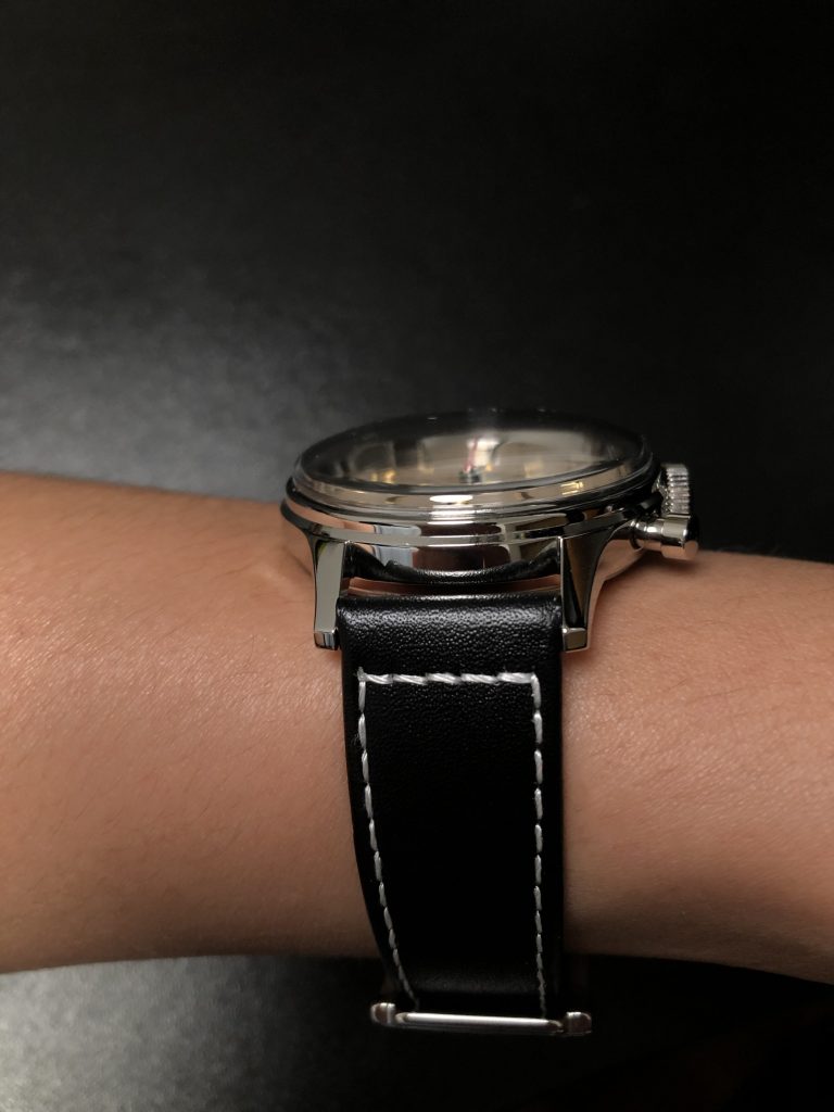 Sea-Gull 1964 Black Leather Strap