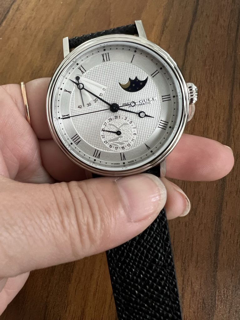 Sea-gull Moonphase White Dial