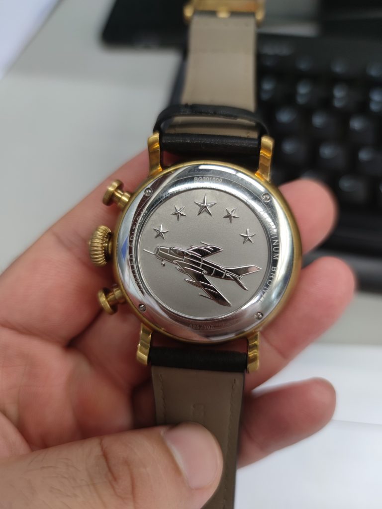 Beijing Pilot Chrono Case Back