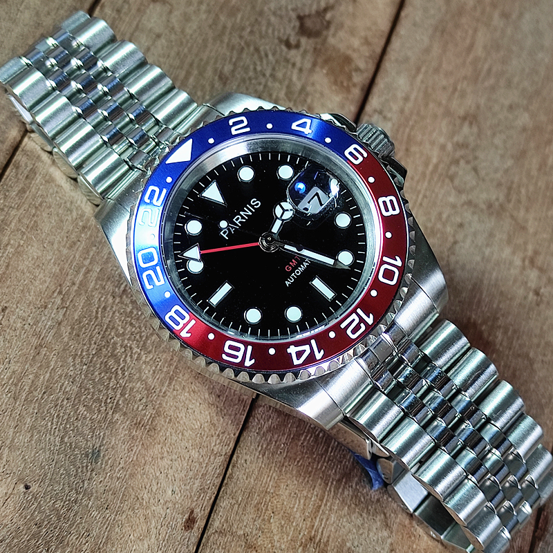 Parnis Pepsi Rolex Homage