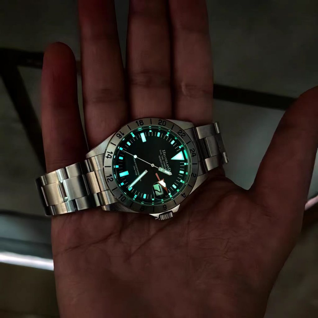 Hruodland Adventurer Dial Lume