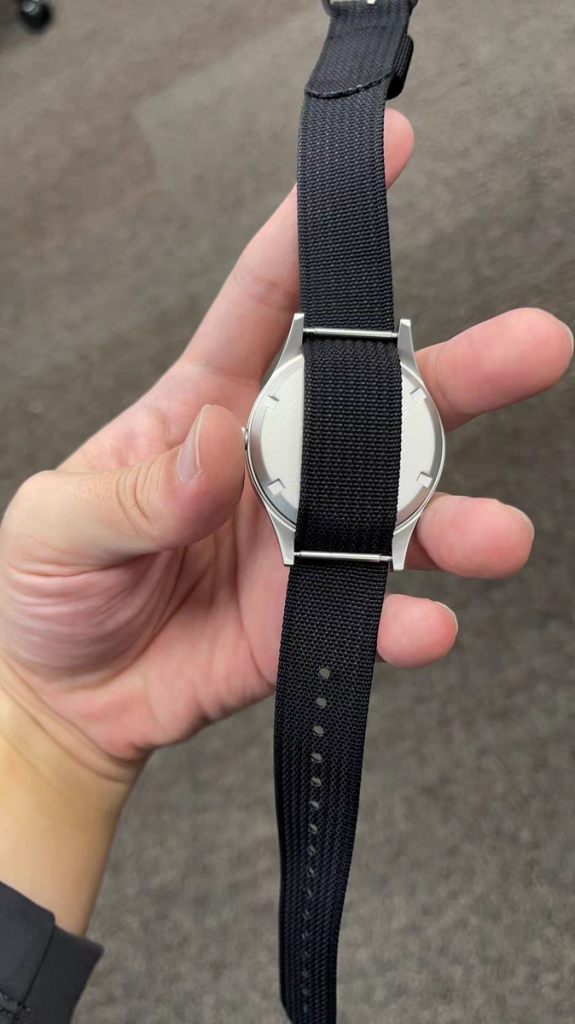 Rdunae Watch Black Nylon Strap