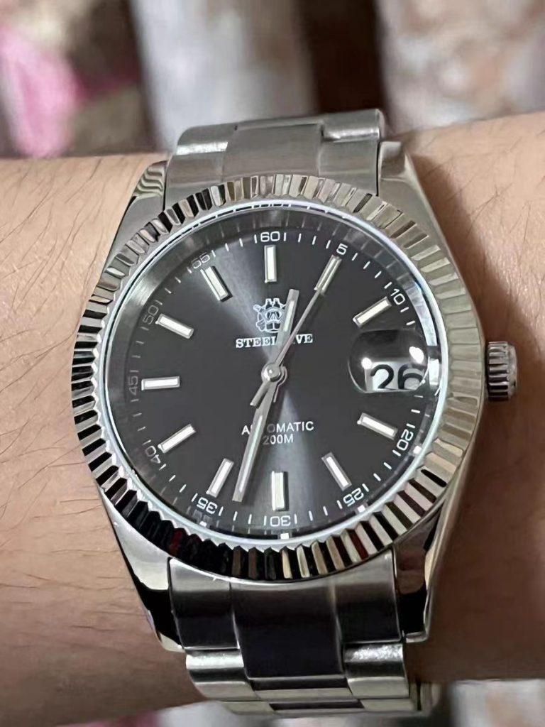 Steeldive Datejust Homage Watch