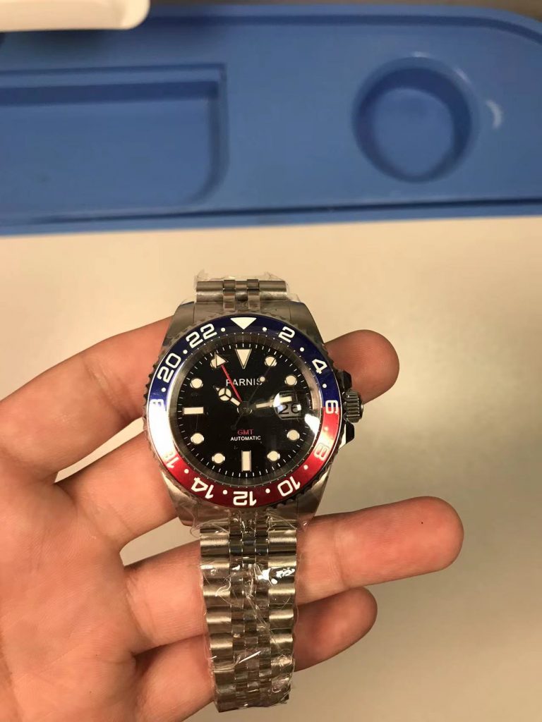 Parnis Blue Red GMT