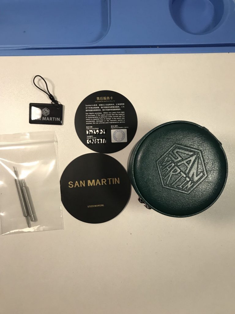 San Martin Box and Accessories