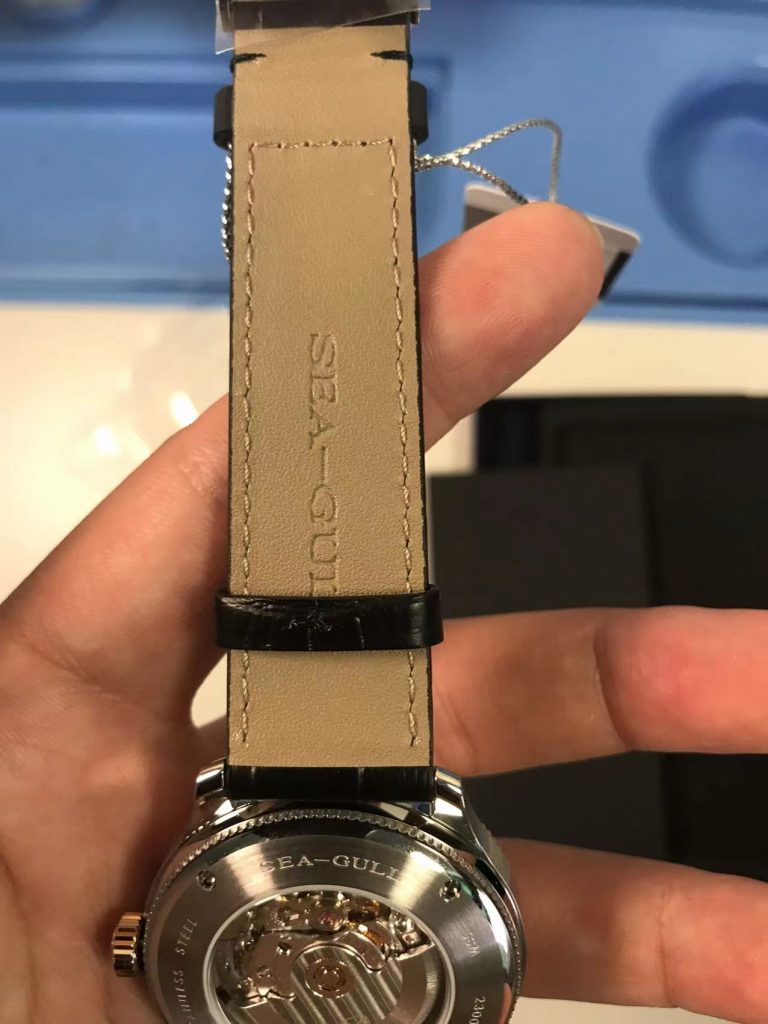 Sea-gull Logo on the Leather Band