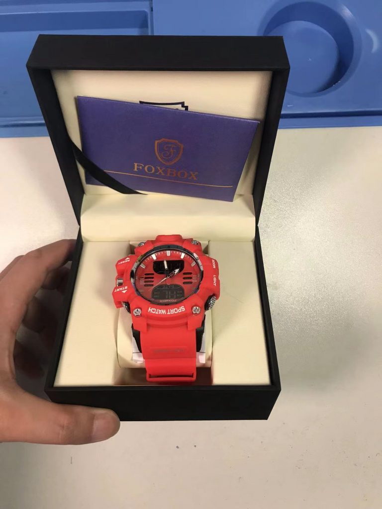 Foxbox Red Watch in Box