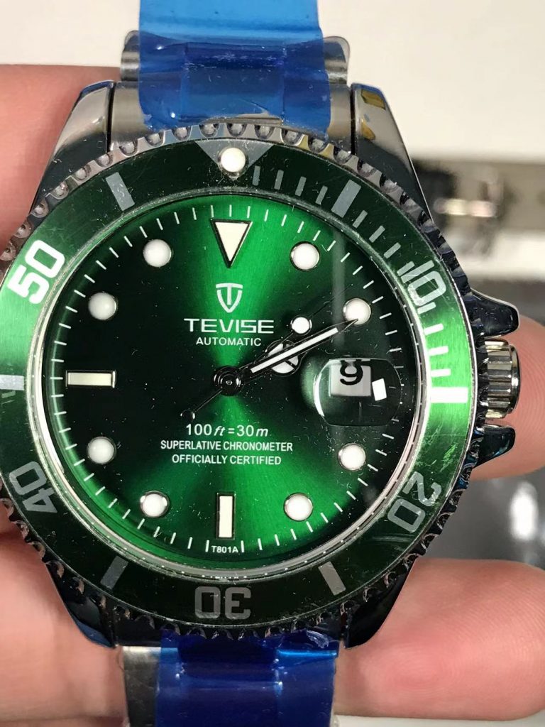 Tevise Green Bezel